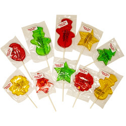 Assorted Clear Toy Lollipops 24ct